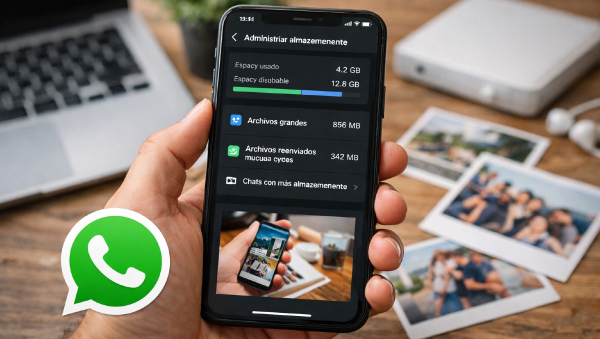 WhatsApp: botón para liberar memoria sin borrar fotos | IA DISCOVER