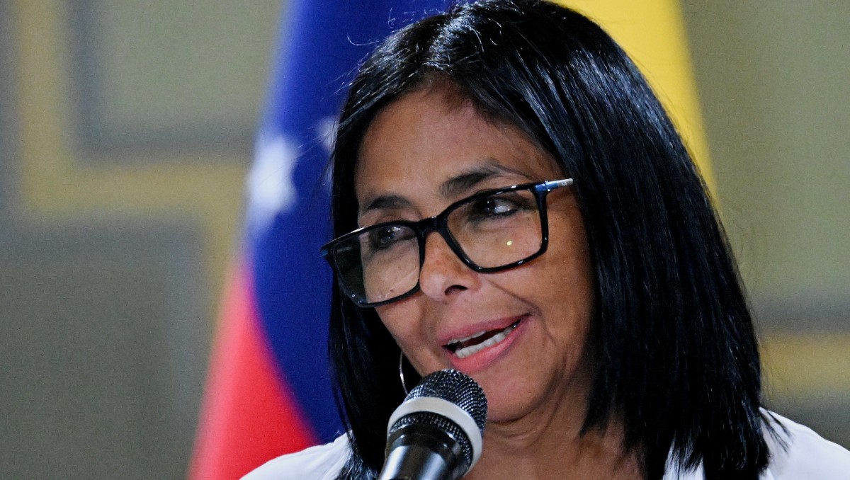 Delcy Rodriguez. | AFP