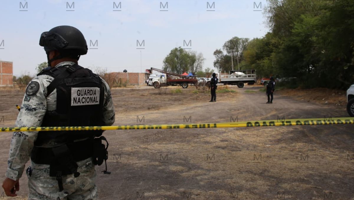 Fosa clandestina en Villagrán Guanajuato; 5 cuerpos encontrados