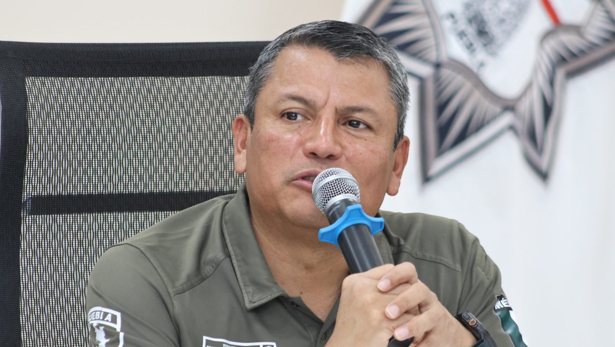Francisco Sánchez, titular de la Secretaría de Seguridad Pública de Puebla | Agencia EsImagen