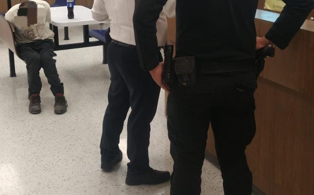 Guardia Estatal evita intento de robo en tienda en Río Bravo. | SSPT