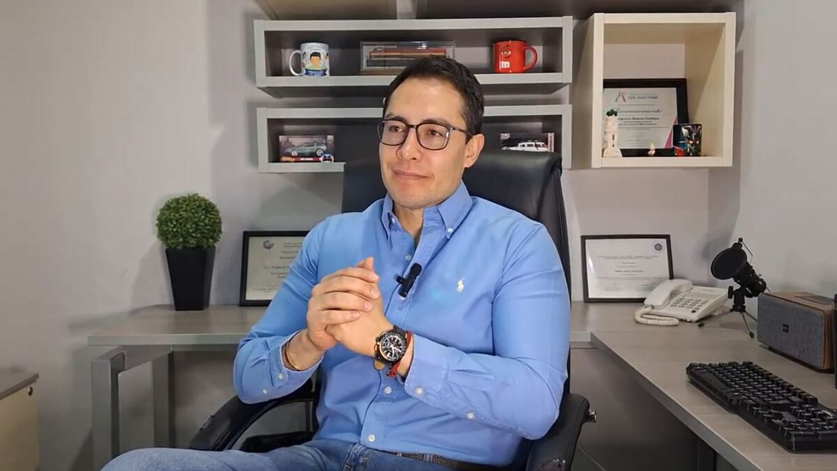 Jorge Reyes, presidente municipal de Pachuca. (Aarón García)