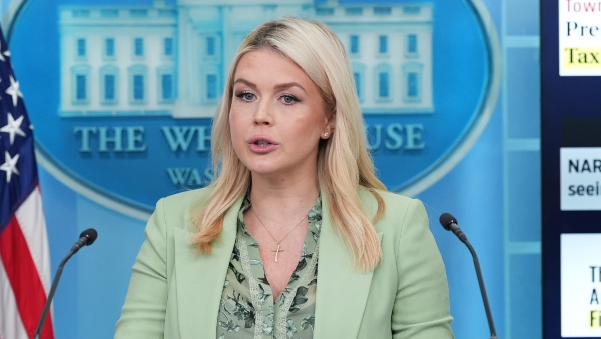 Karoline Leavitt, Secretaria de prensa de la Casa Blanca. | AP