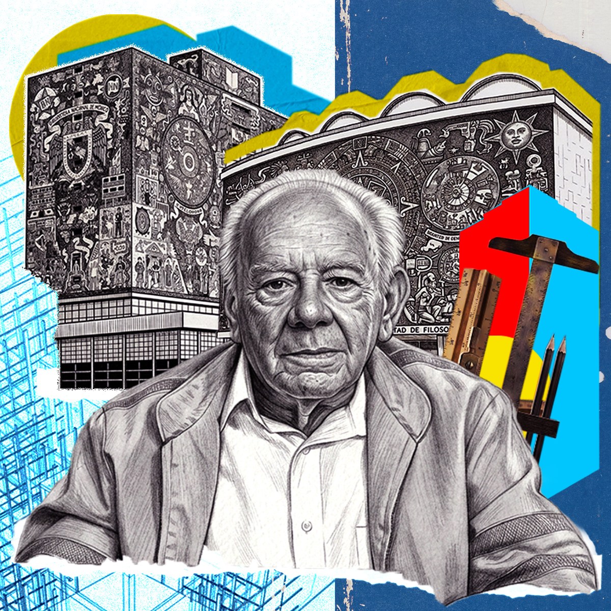 Donde otros vieron ruinas, él vio patrones. Egresado de la UNAM, Luis Esteva Maraboto fue pionero en los mapas de peligro sísmico.