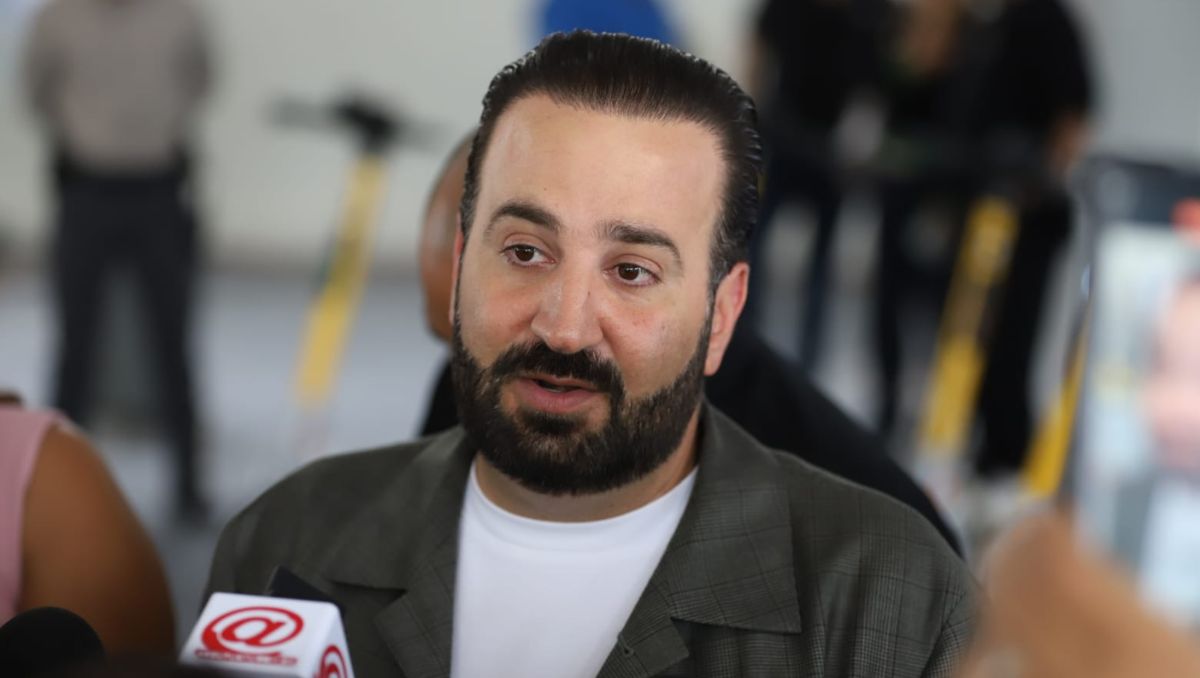 Mauricio Farah, alcalde de San Pedro Garza García. Luis Guerra