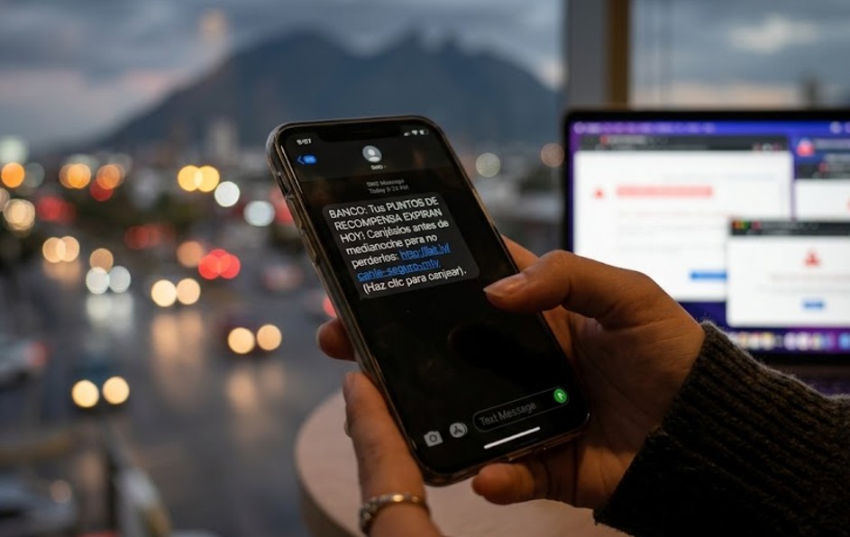 Los mensajes suelen incluir links sospechosos y frases de urgencia extrema para presionar a la víctima. | Imagen generada por Gemini