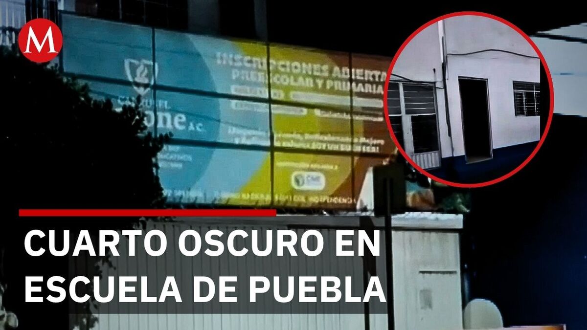 Padres hallan cuarto oscuro en colegio de Puebla y exigen investigar presuntos abusos