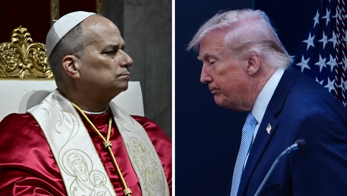 El papa León XIV y Donald Trump han protagonizado un intercambio de señalamientos en días recientes | AFP/AP