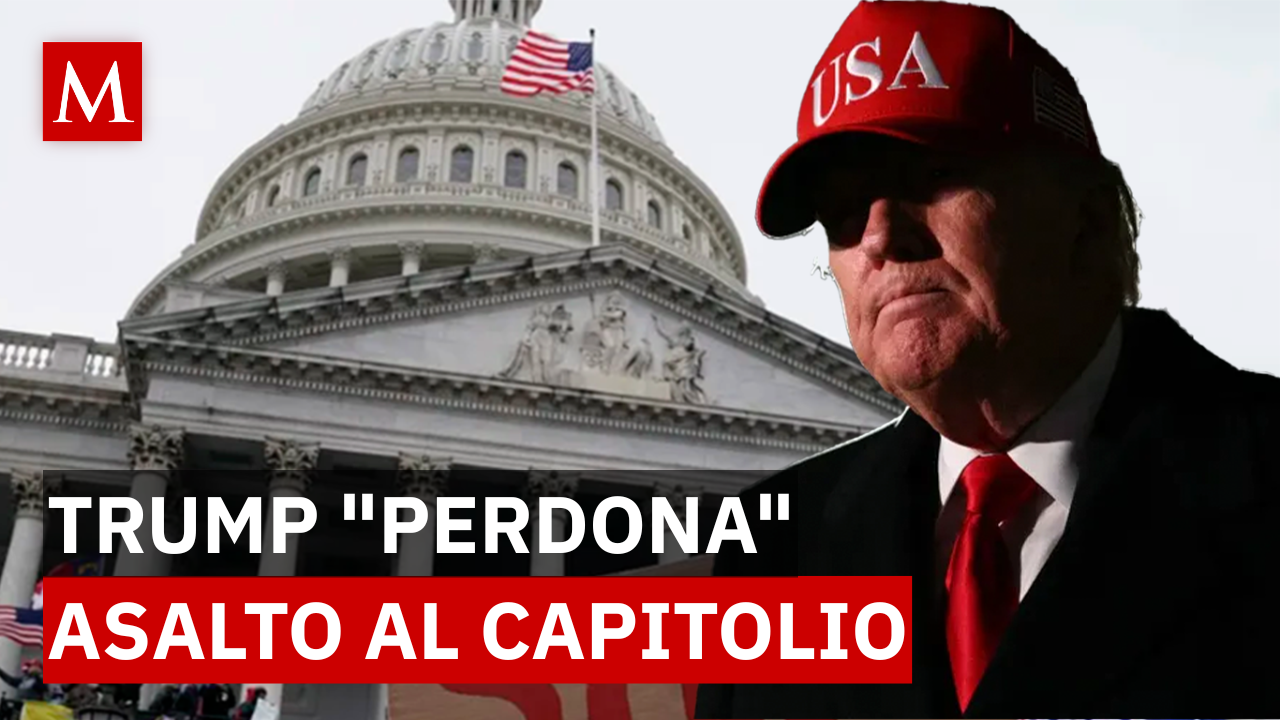 ¿Perdón a los líderes del asalto al Capitolio? Esto es lo último que se sabe