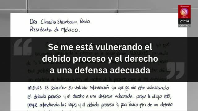 Piden a Sheinbaum que intervenga en el caso de huachicol fiscal | Elisa Alanís, 15 de abril de 2026