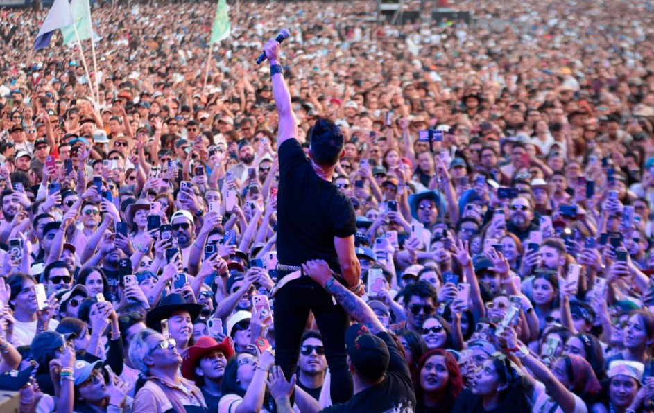 La última presentación de Moenia en Monterrey se dio en el festival Pa'l Norte 2026. | Facebook