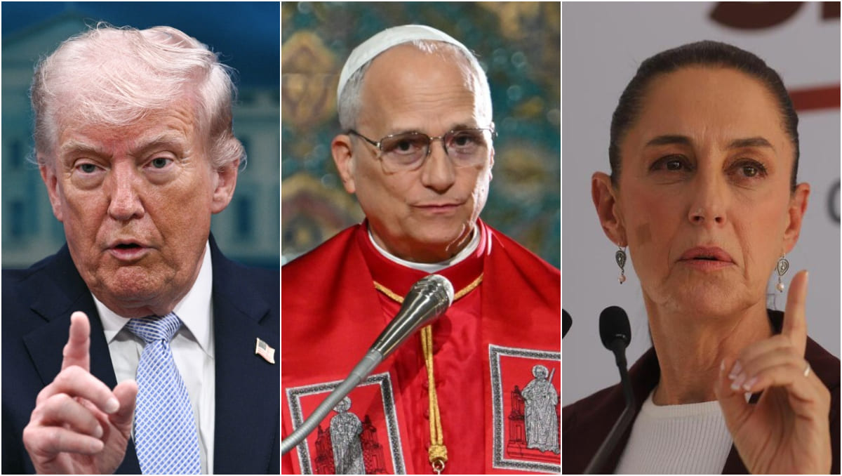 La presidenta de México fue uno de los 24 líderes incluidos en el listado. (EFE)