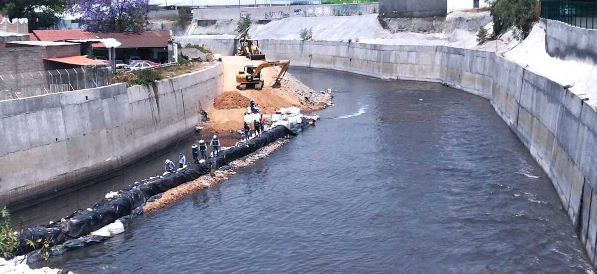 Realizan recorrido de monitoreo en el Río Tula. (Francisco Villeda)