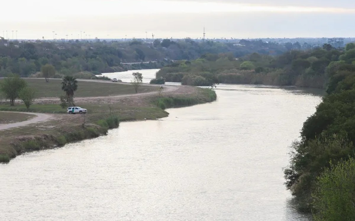 Río Bravo en Nuevo Laredo. | Lucía Cisneros