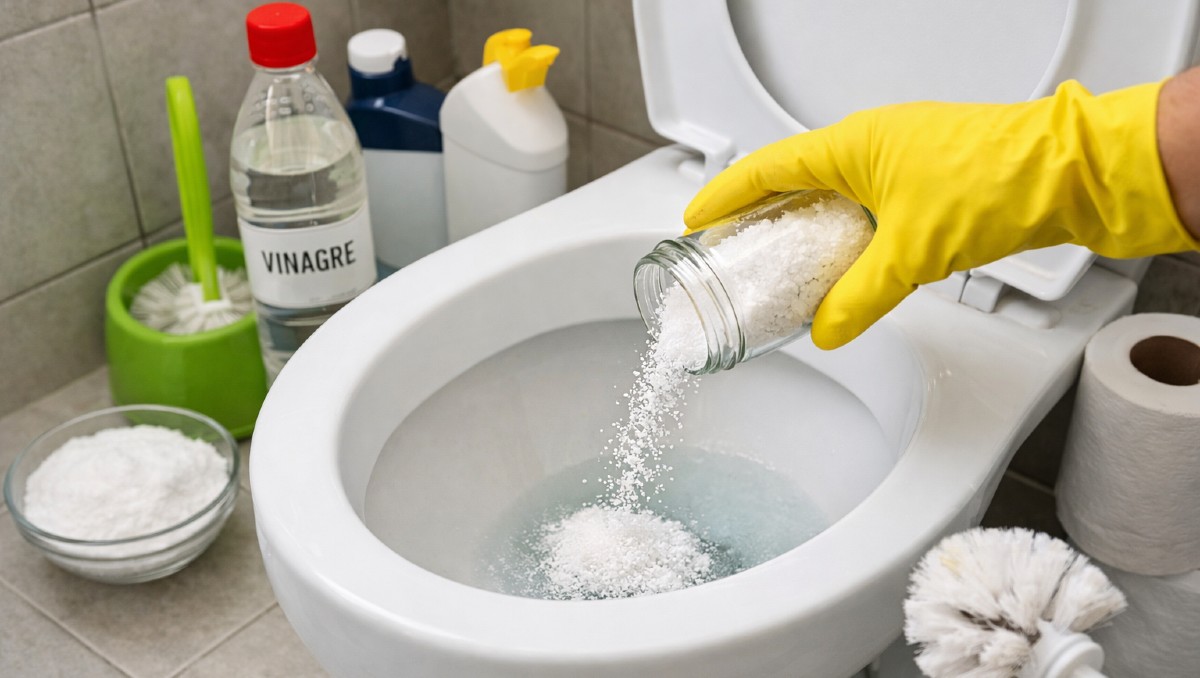 Sal en el inodoro: beneficios y cada cuánto hacerlo | IA DISCOVER