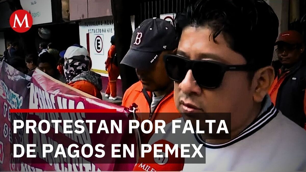 Trabajadores de Pemex bloquean vialidad en CdMx; exigen pagos pendientes