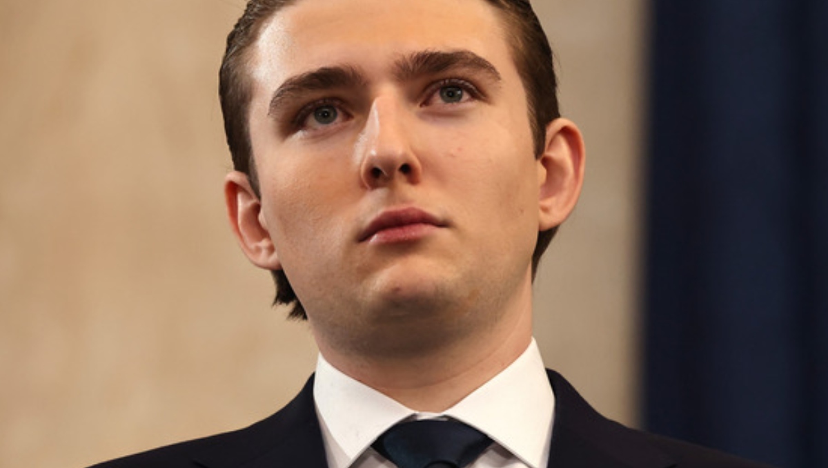 Barron Trump, hijo menor de Donald Trump y Melanie Trump