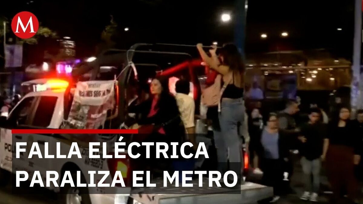 Caos en Línea 3 del Metro CdMx por falla eléctrica en Universidad y Copilco