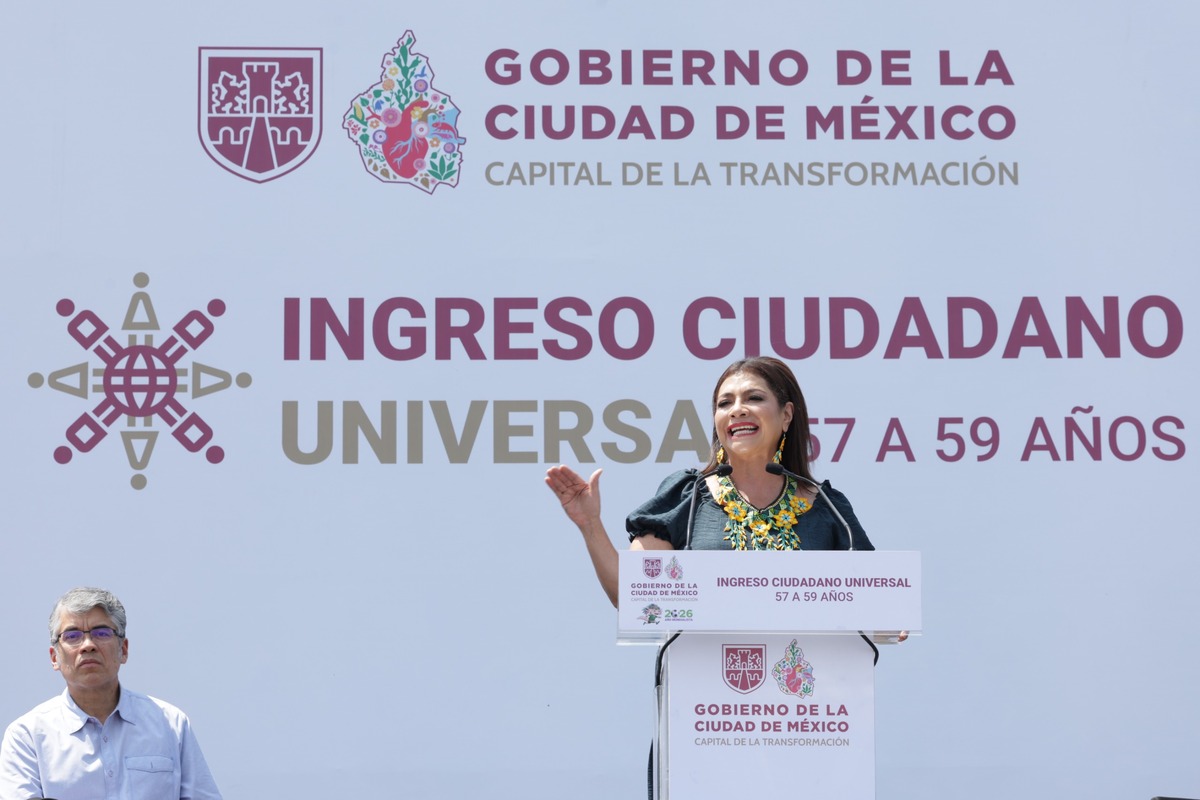 “En esta ciudad hemos construido una red de protección social única en el país ", mencionó Clara Brugada. | Foto: Especial
