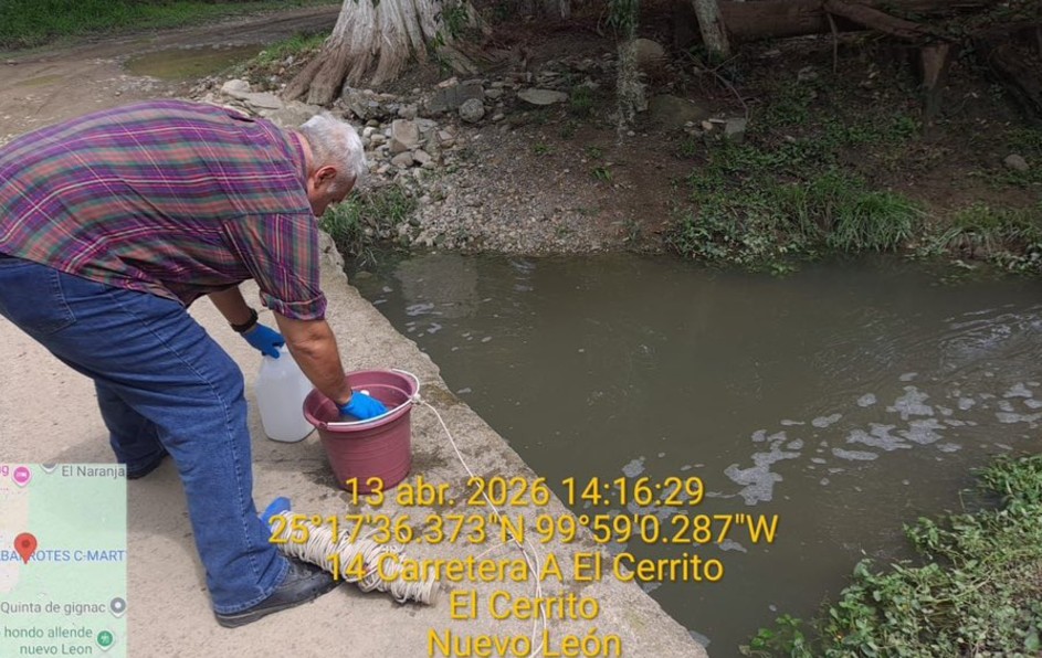 La contaminación se originó por un problema estructural en un cárcamo operado por Agua y Drenaje de Monterrey, el cual ya fue rehabilitado. | Conagua