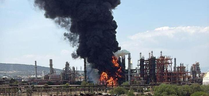 Controla PEMEX incidente en refinería Miguel Hidalgo de Tula, Hidalgo; descartan riesgos