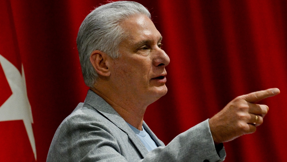 Díaz-Canel, presidente de Cuba. | AP