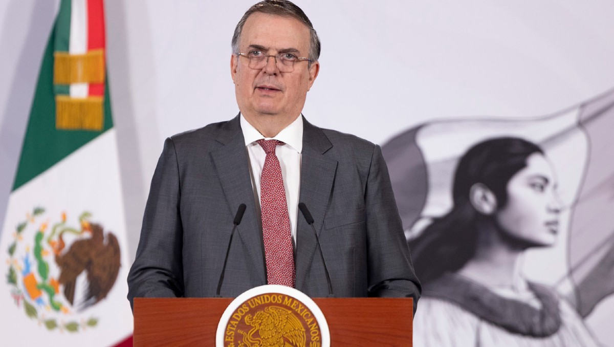 Ebrard dio a conocer si su hijo vivió o no en la embajada de México en Reino Unido. | Foto: Presidencia