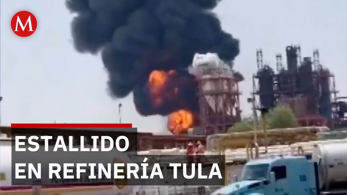 Explosión en planta HDR de Pemex moviliza a cuerpos de emergencia en Hidalgo