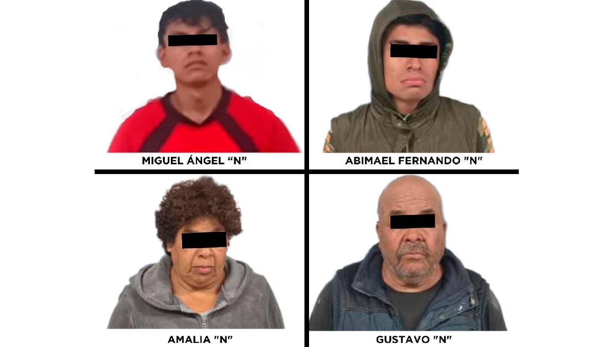 Tres hombres y una mujer habrían robado una vivienda en El Zapote, Ixtapaluca. Foto: (Especial)