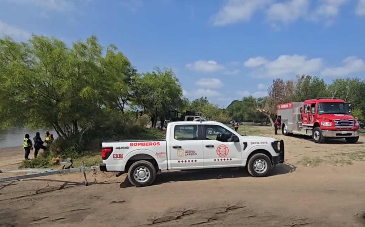 Intensifican búsqueda de menor arrastrado por el Río Bravo en NLD.