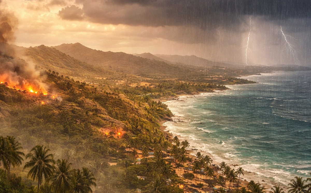 El Niño 2026 ¿Fenomeno natural afectará a Tamaulipas) | Imagen generada con IA