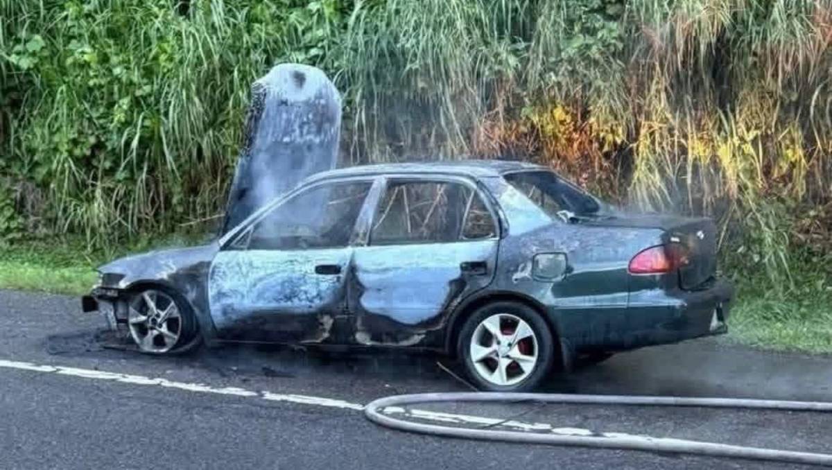 El operativo de vigilancia se realiza horas después de que se registrara un ataque que dejó como saldo un vehículo calcinado. | Foto: Especial