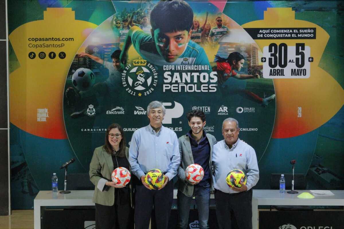 Presentación Copa Santos Peñoles 2026. | Manuel Guadarrama
