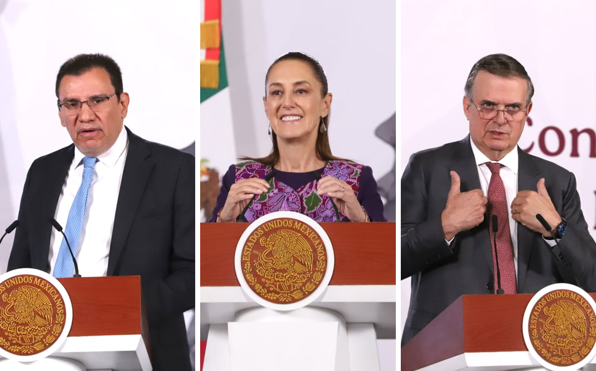 Sheinbaum inicia conferencia matutina desde Palacio Nacional. | Foto: Especial