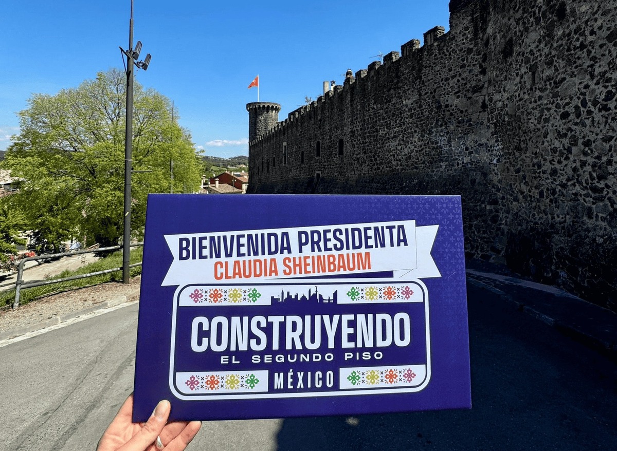 Sheinbaum Pardo dijo que el viaje representa una oportunidad para hacer un llamado a la paz mundial. | Foto: Especial