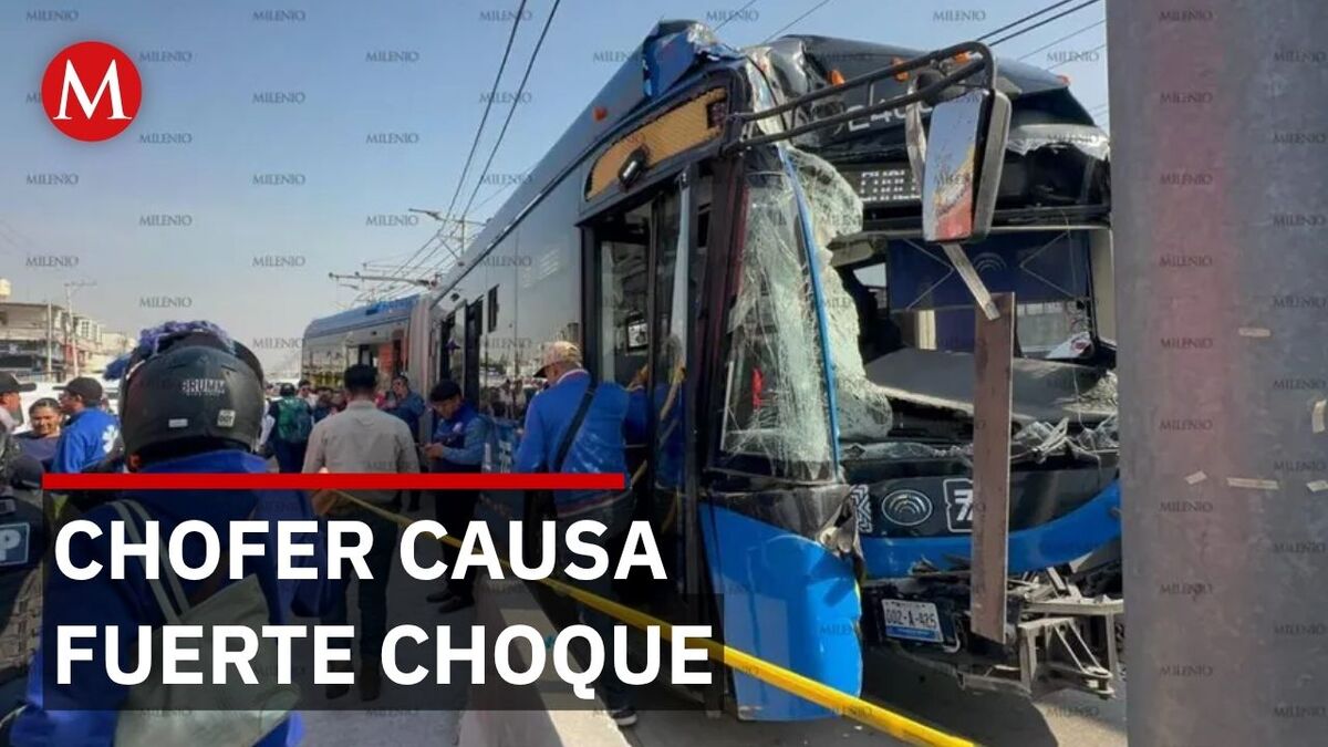 Sobrevivientes narran el horror tras el fuerte impacto de unidad en estación de Chalco