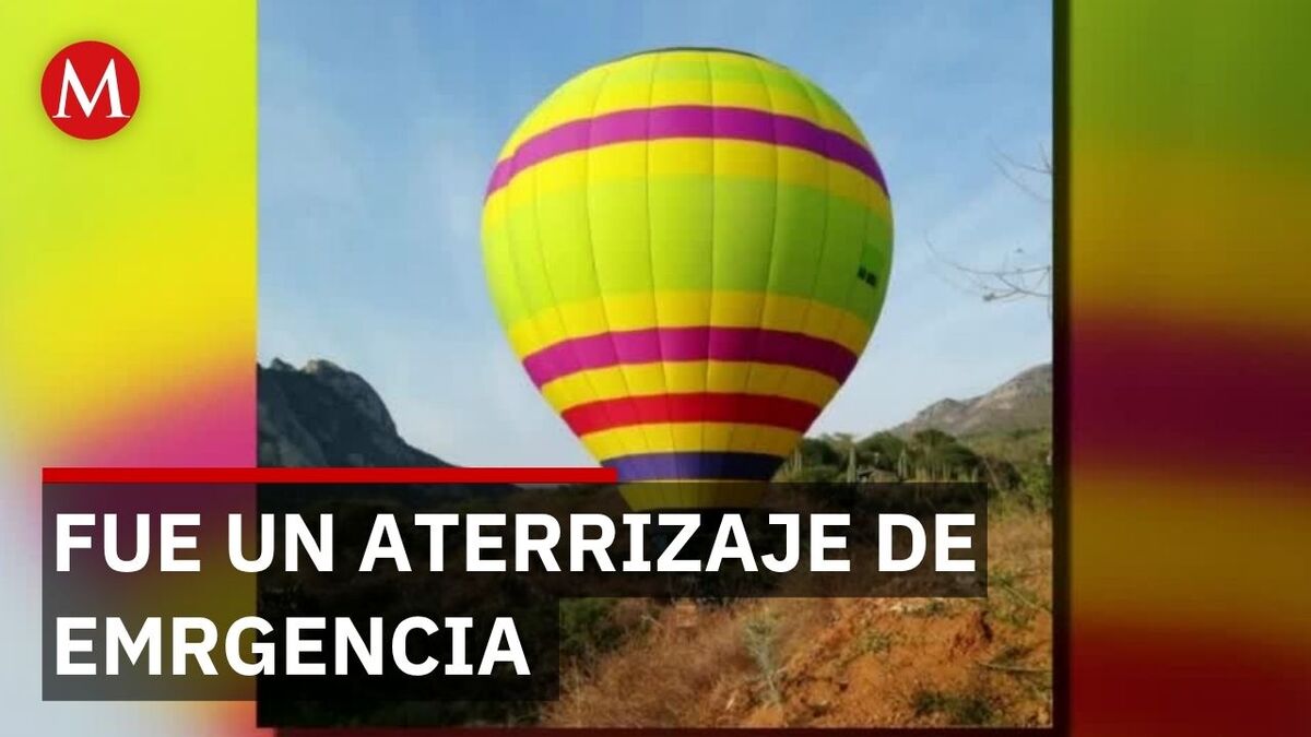 Alcalde de Querétaro sufre accidente en globo aerostático