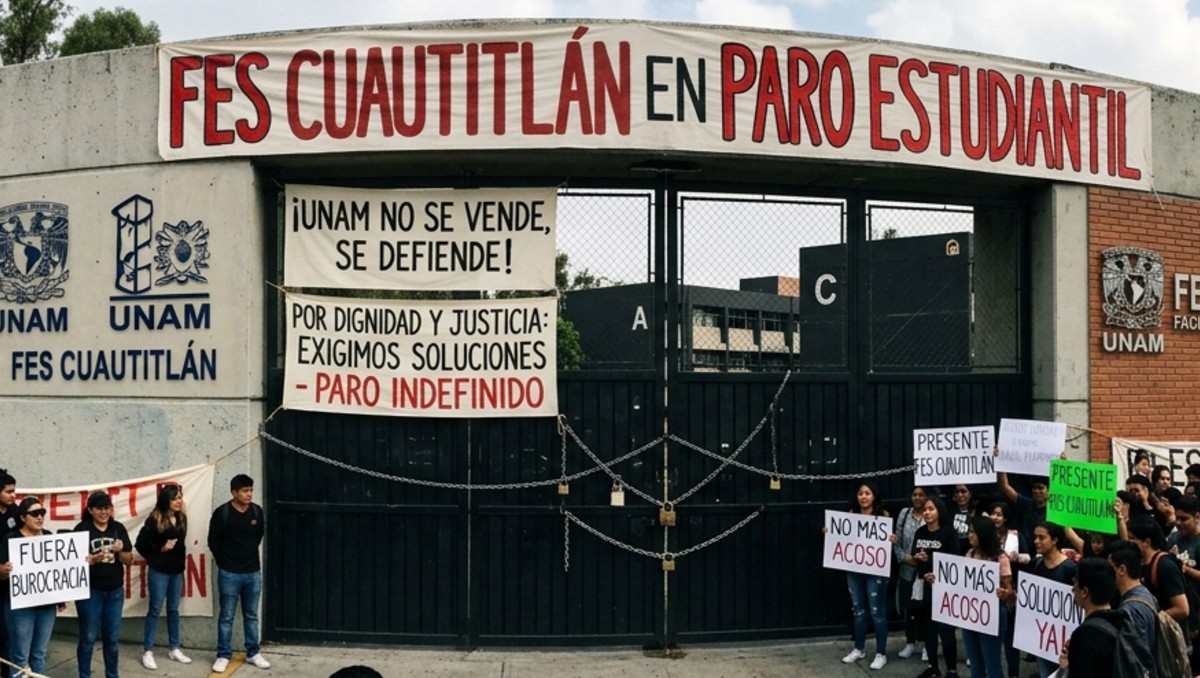 Alumnos de FES Cuautitlán realizan un paro total tras mesa de dialógo con autoridades | IA Discover