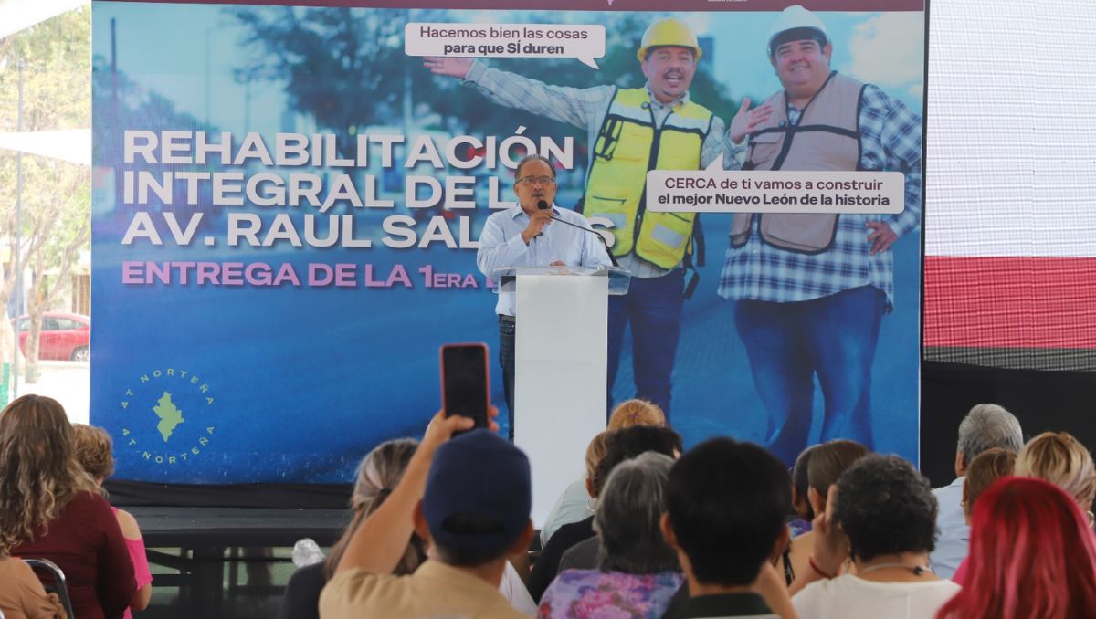 Andrés Mijes, alcalde de Escobedo. Roberto Alanís
