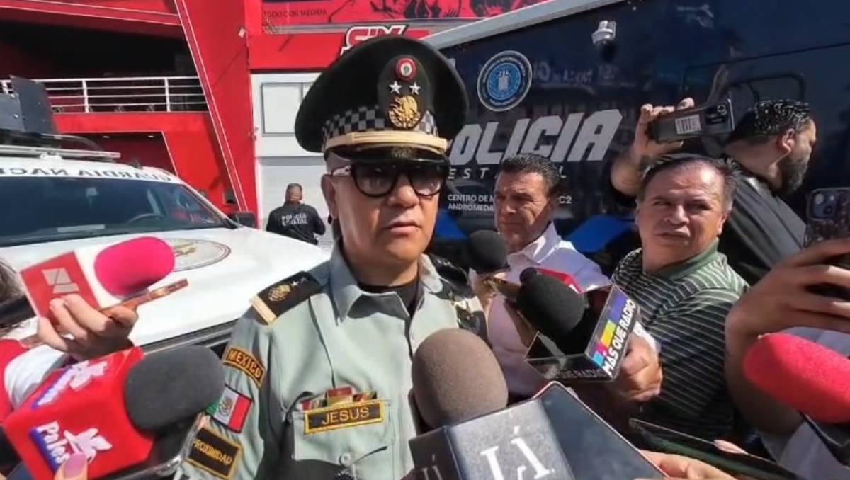 Coordinador de la Guardia Nacional en Aguascalientes, Isaac Aarón Jesús García. | Foto: Especial