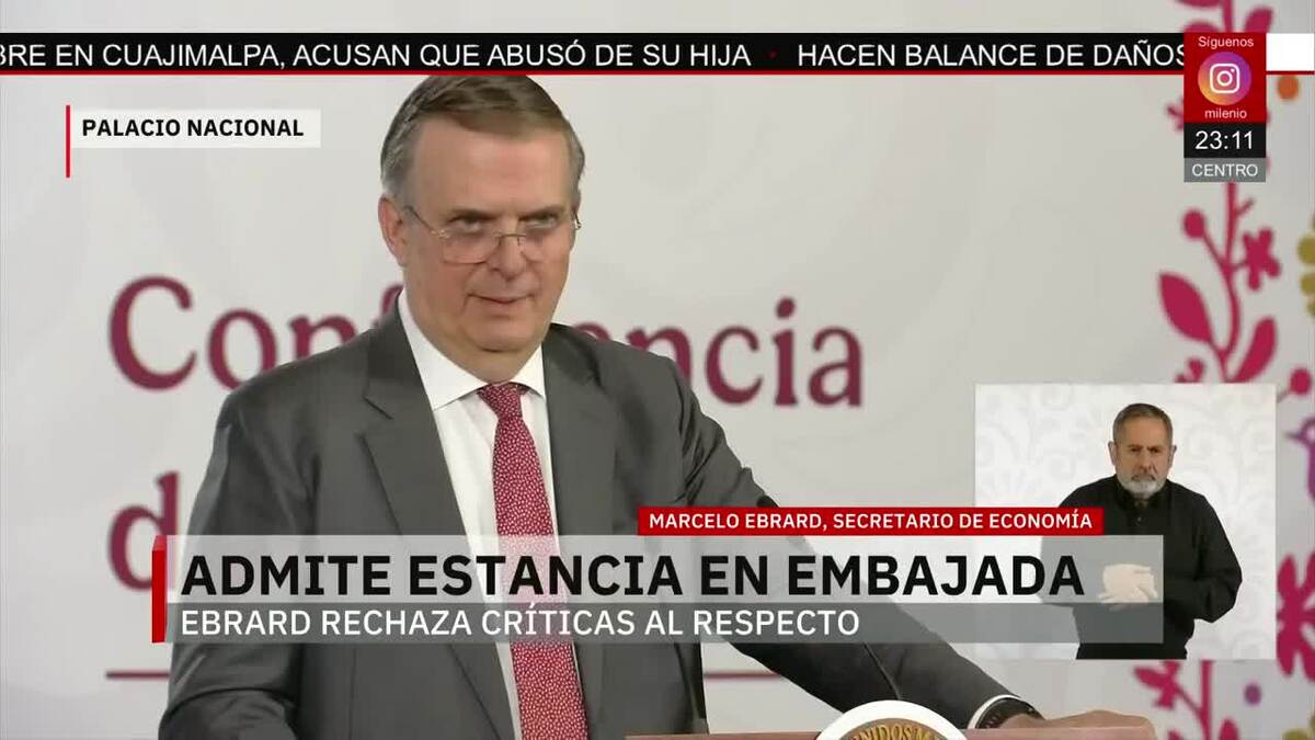 Ebrard negó abuso de su hijo al alojarse en embajada de Londres | Paola Barquet, 16 de abril de 2026