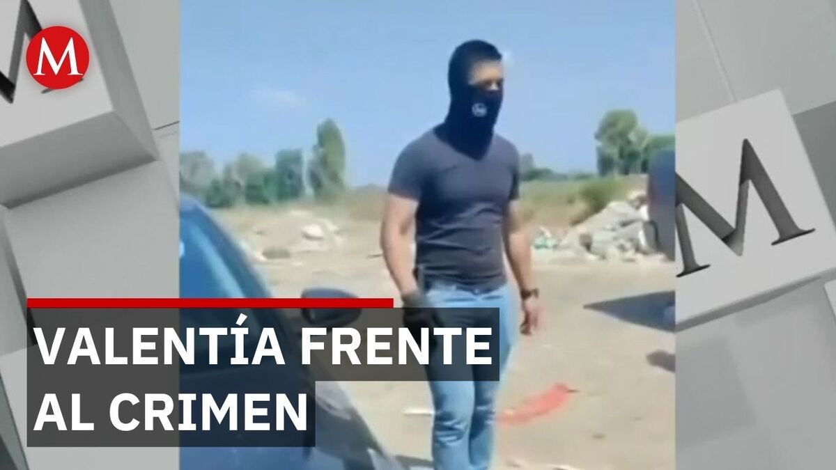 El escalofriante video donde madres enfrentan a encapuchados armados en Guanajuato