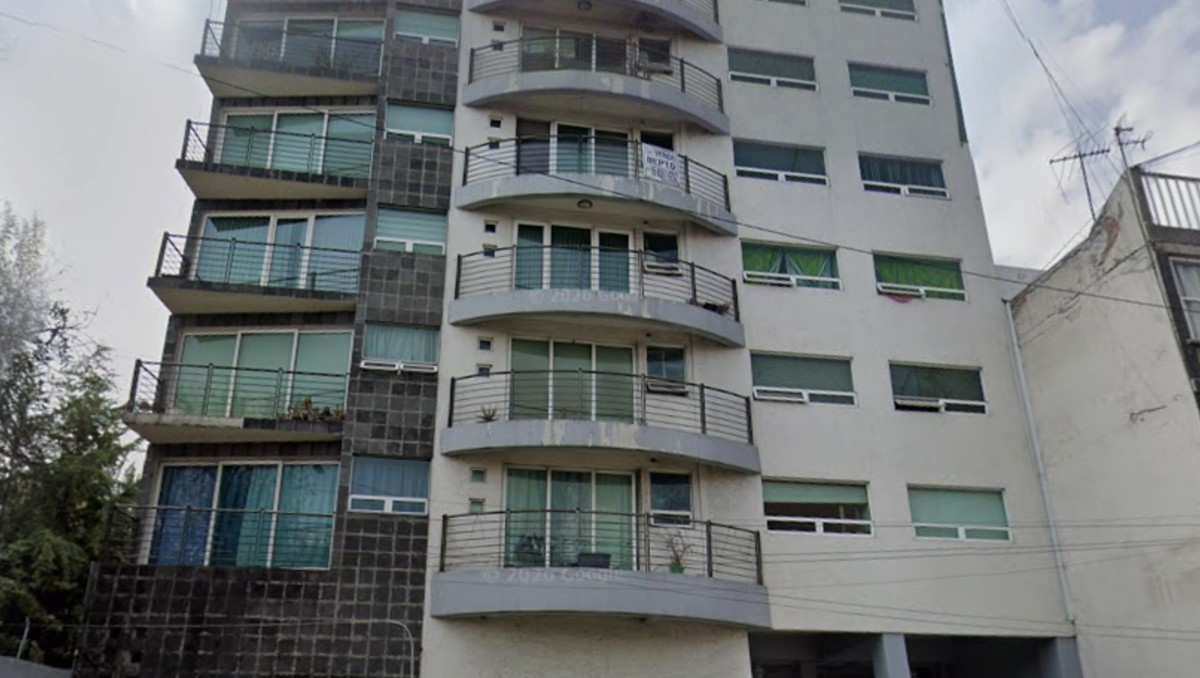 Fachada del inmueble en el que fue encontrada Edith Guadalupe | Captura de pantalla