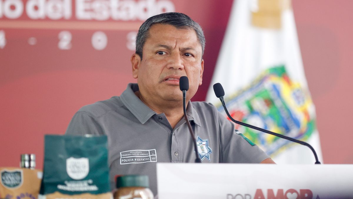 Francisco Sánchez González, titular de la Secretaría de Seguridad Pública de Puebla | Agencia EsImagen