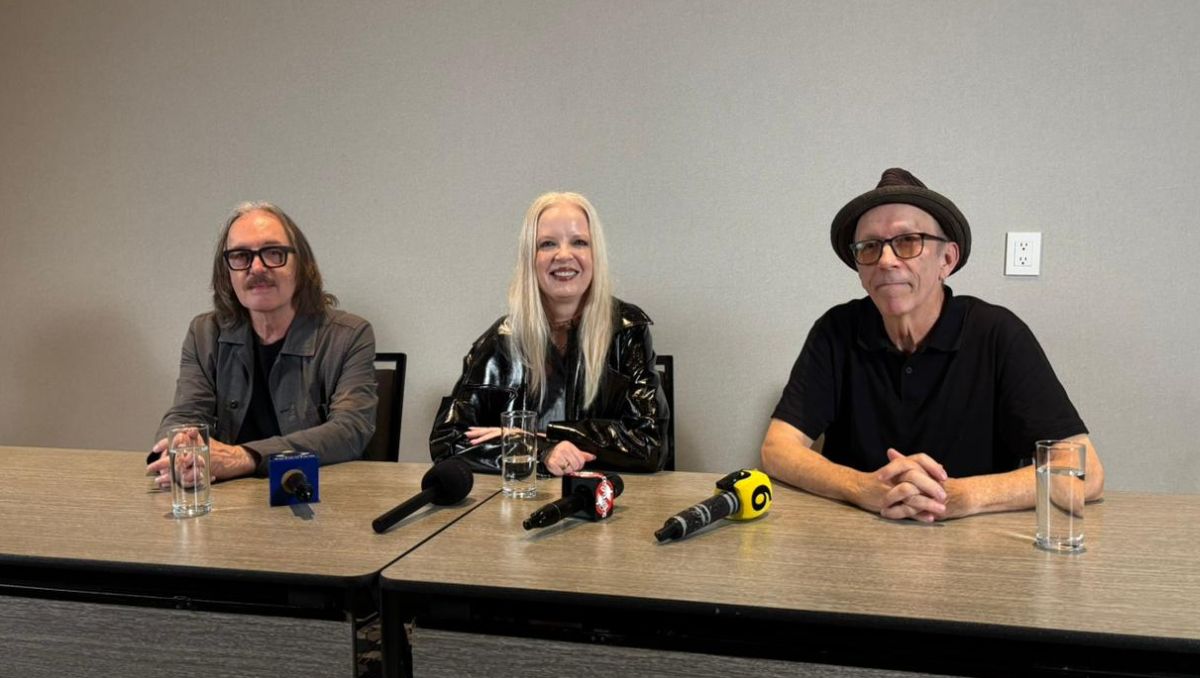 Garbage ofrece rueda de prensa previo a su presentación en el Machaca Fest 2026. | Tadeo Gómez