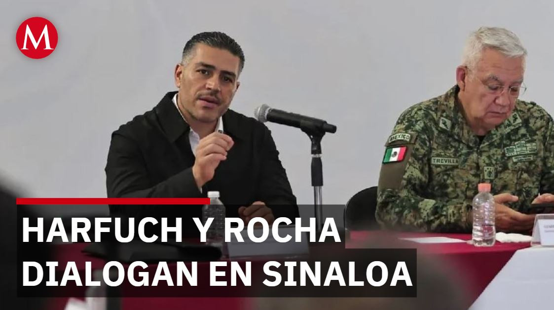 Harfuch y Rubén Rocha sostienen encuentro con empresarios y académicos en Sinaloa