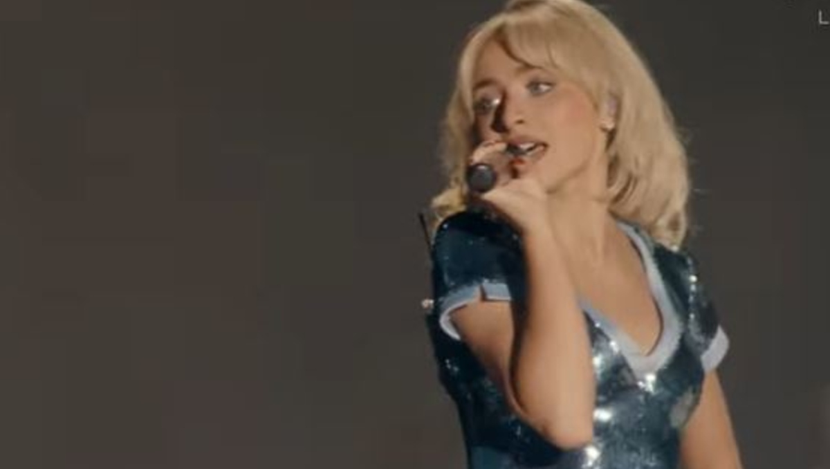 La cantante durante su segunda noche en Coachella. | Especial