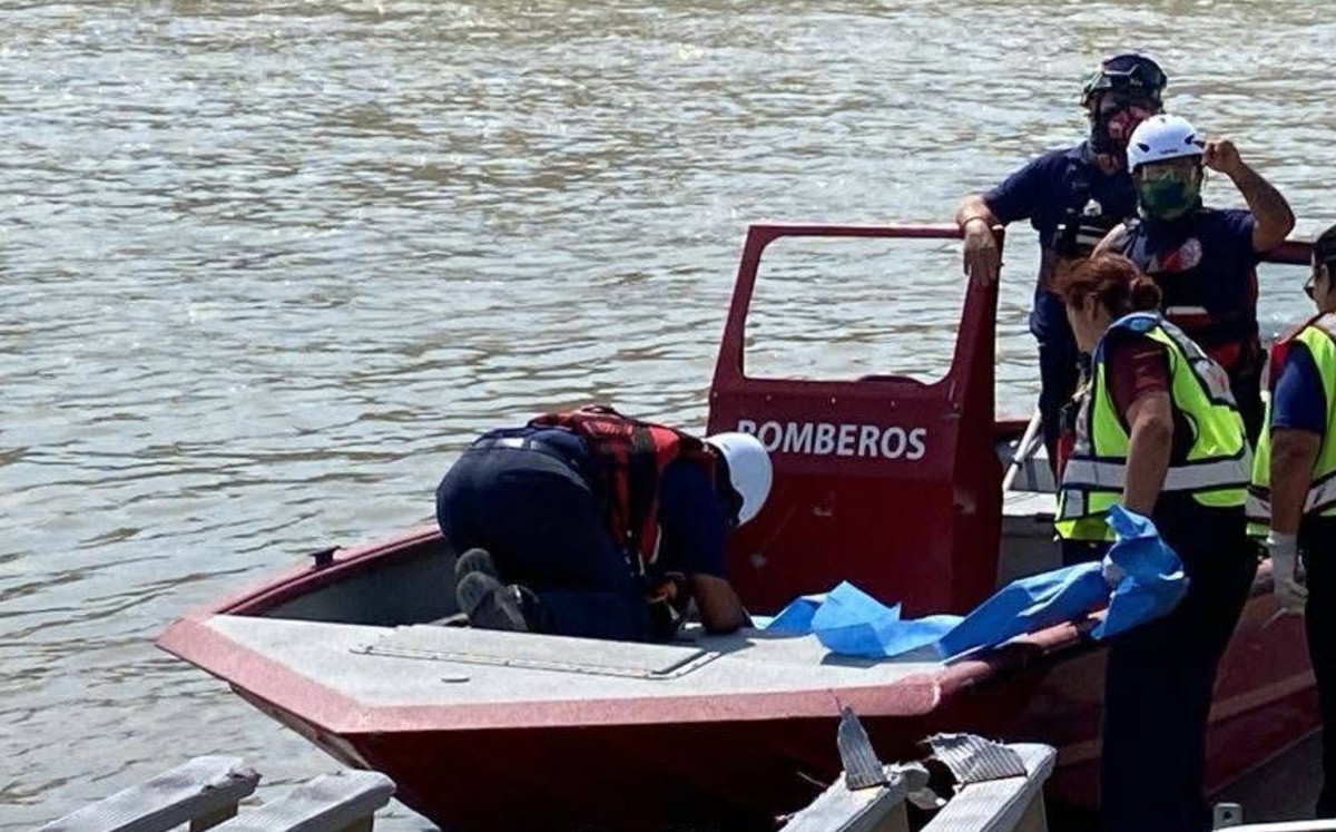 Recuperan el cuerpo de Ángel, menor arrastrado por el Río Bravo en Nuevo Laredo.
