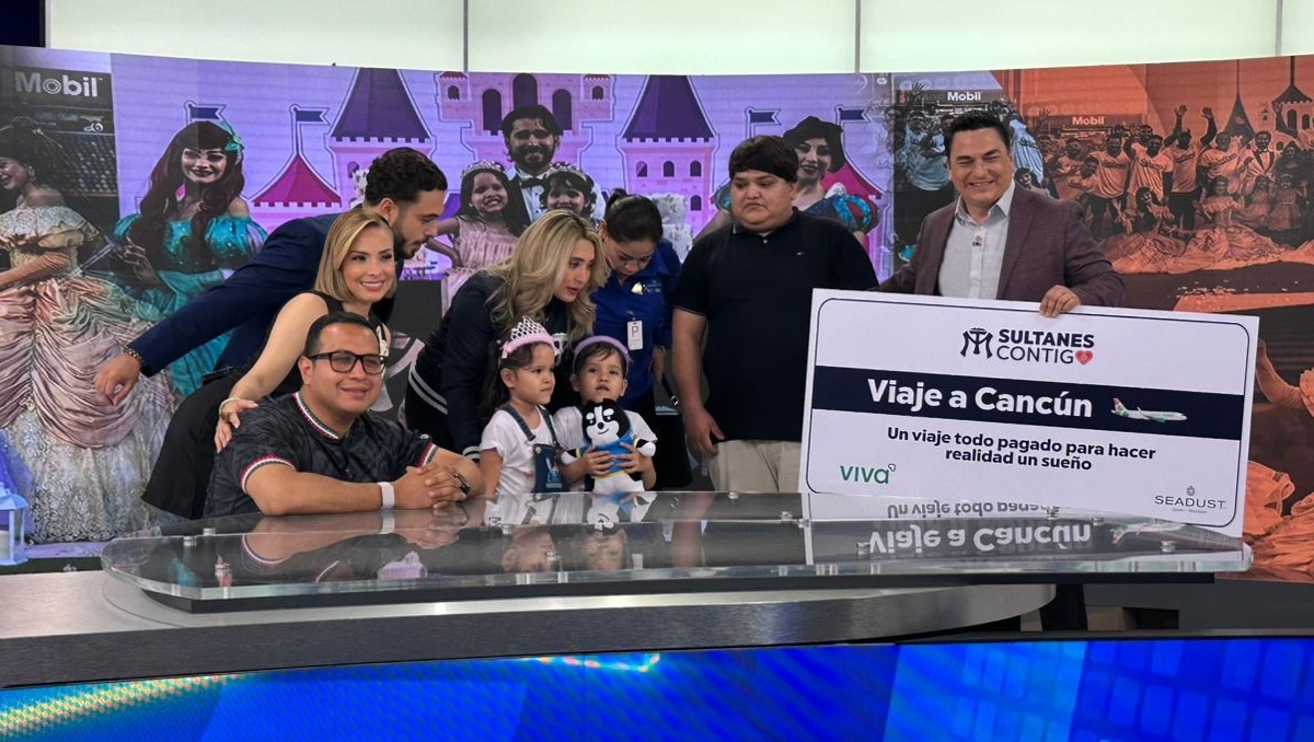 Sultanes cumple sueño de hermanas tras regalarles un viaje a Cancún (Especial)
