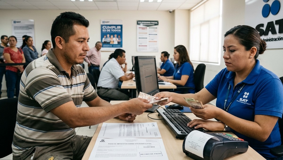 Solo algunos trabajadores pagan impuestos al SAT | IA Discover